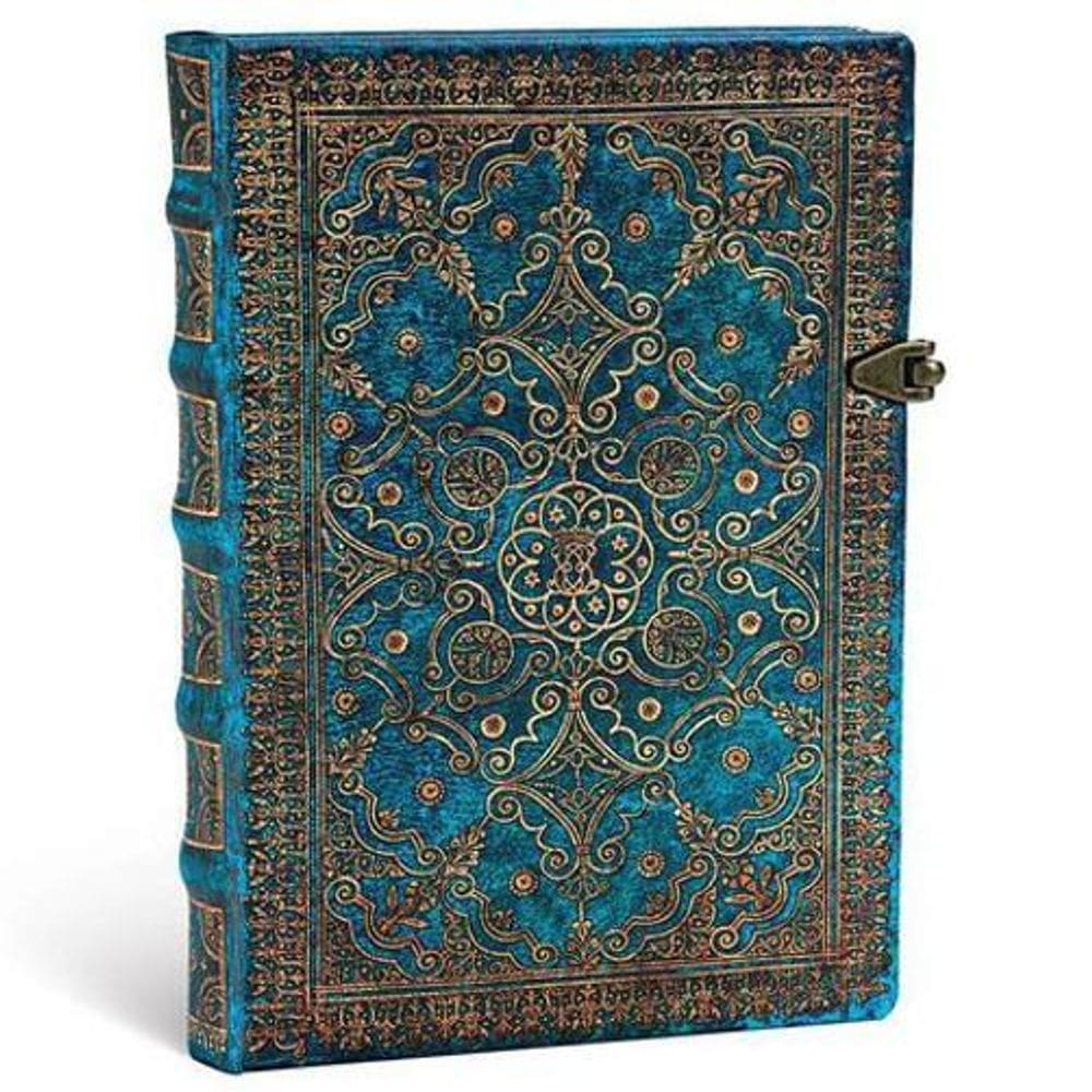Caderno Paperblanks Azure Equinoxe Midi Capa Dura