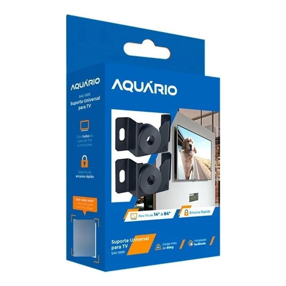 Suporte Tv Monitor Universal Fixo Led Lcd Parede Painel Cor