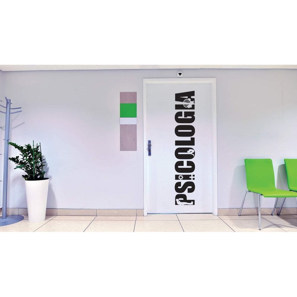 Adesivo Para Porta Psicologia