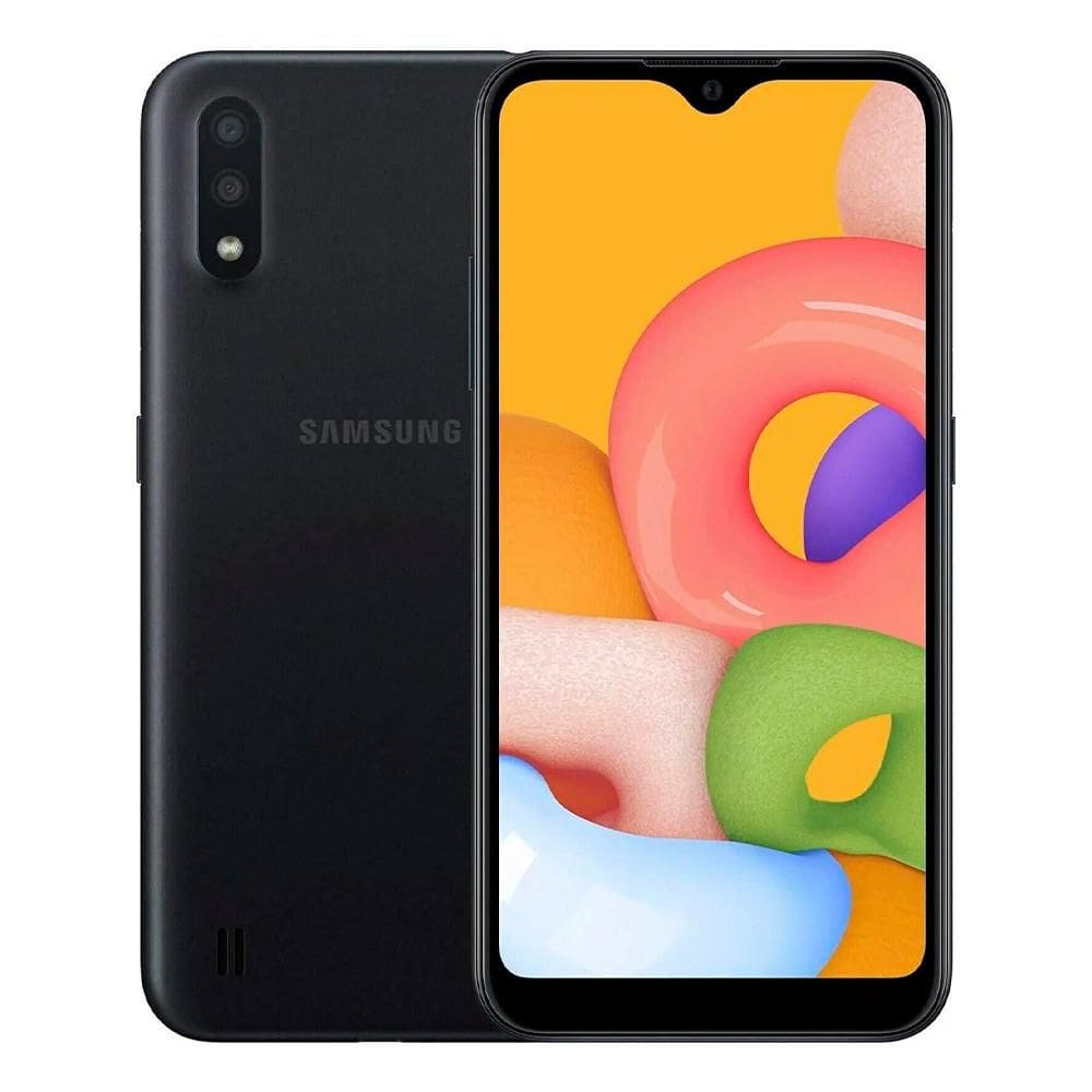 Usado: Samsung Galaxy A01 Core 32GB 2GB - Preto - Voke
