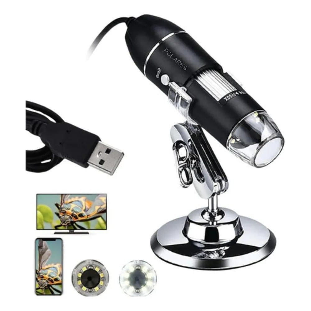 2X Microscópio Digital Usb Zoom Portátil Câmera Zoom 1600X N