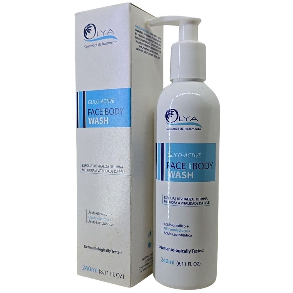 Sabonete Esfoliante E Revitalizante Glico Active 240Ml Olya