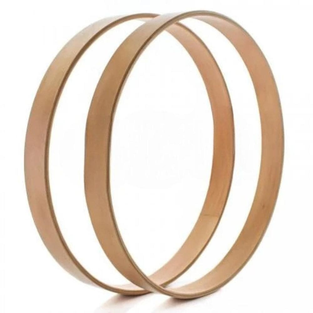 Kit 2 Aro 18 Para Bumbo Ou Zabumba Madeira Nt Wbh18 Zowag