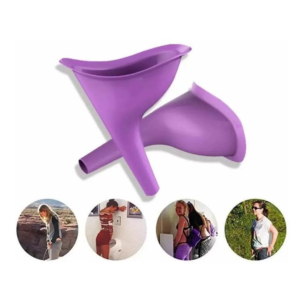 2X Urinol Feminino Mulher Lavável Reutilizavél Fazer Xixi Em