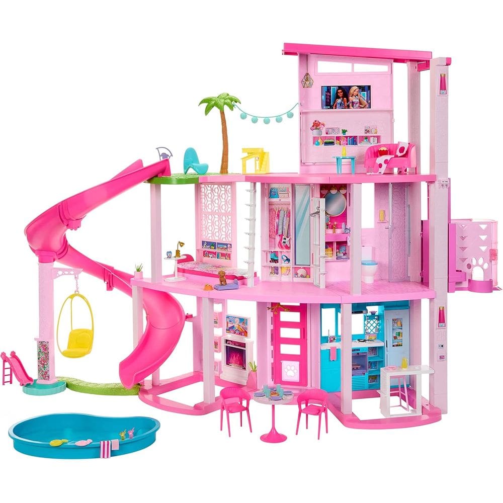Barbie  Casa Dos Sonhos e Festa na Piscina  Mattel