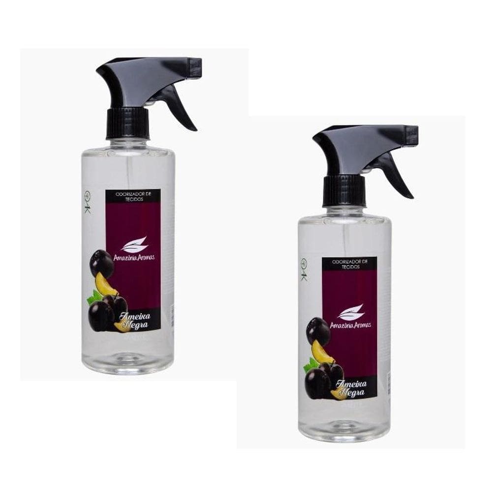 Odorizador De Tecido Ameixa Negra Amazônia Aromas Kit