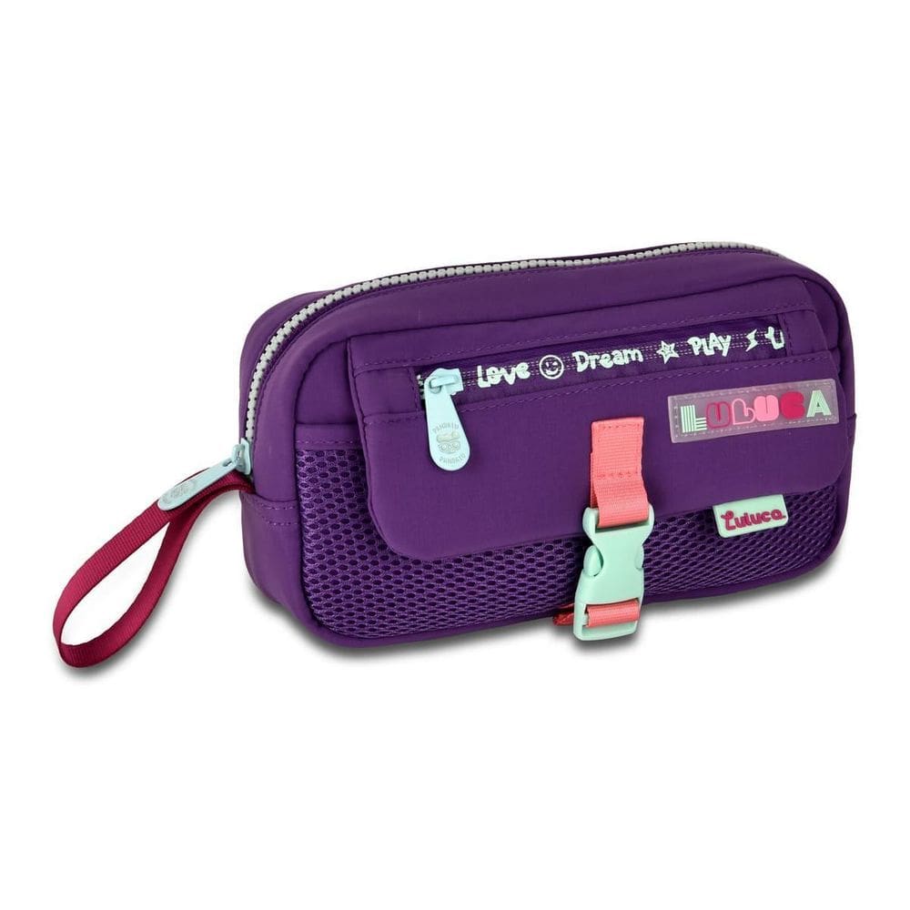 Estojo Escolar Luluca Juvenil Infantil Necessaire Meninas