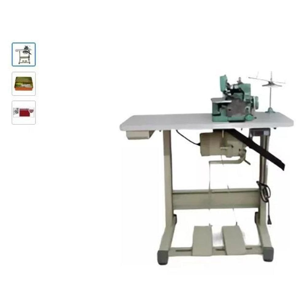 MP - Overlock Com Motor Grande E Mesa  Comple