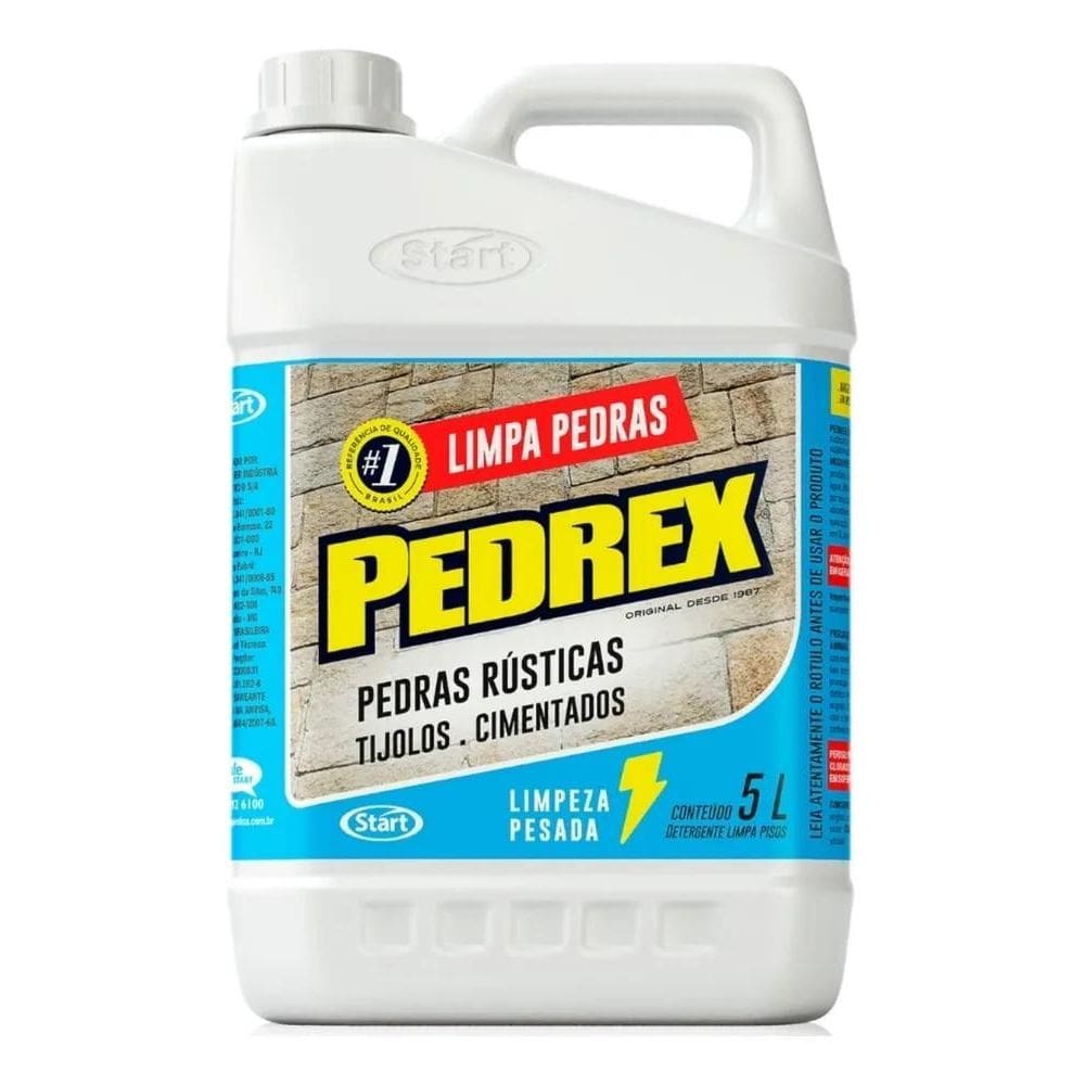 2X Limpa Pedras Miracema Tome 5L Faz 20 Litros Pedrex
