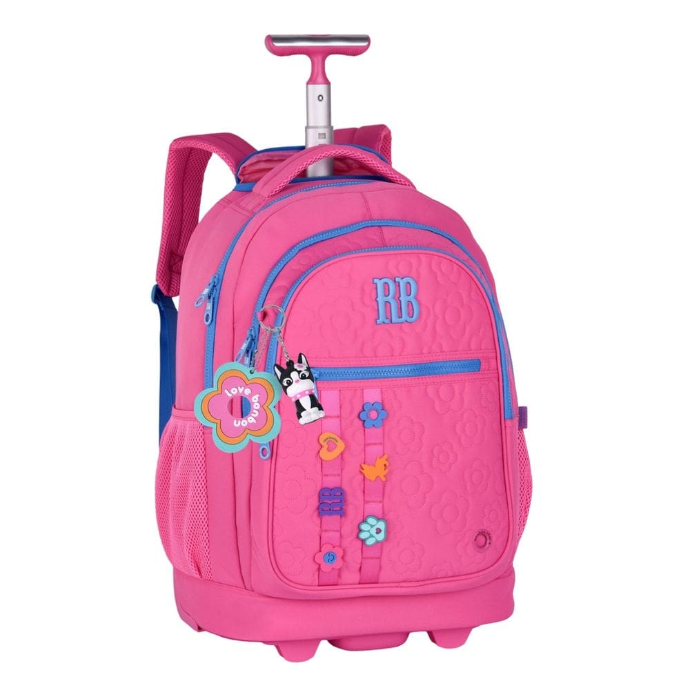 Mochila De Rodas Rebecca  Bonbon Juvenil   Escolar