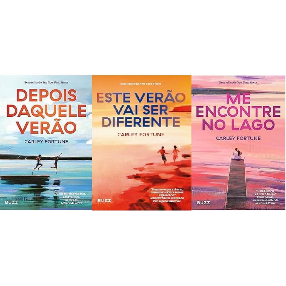 Kit 3 Livros Carley Fortune Depois Daquele Verão + Este