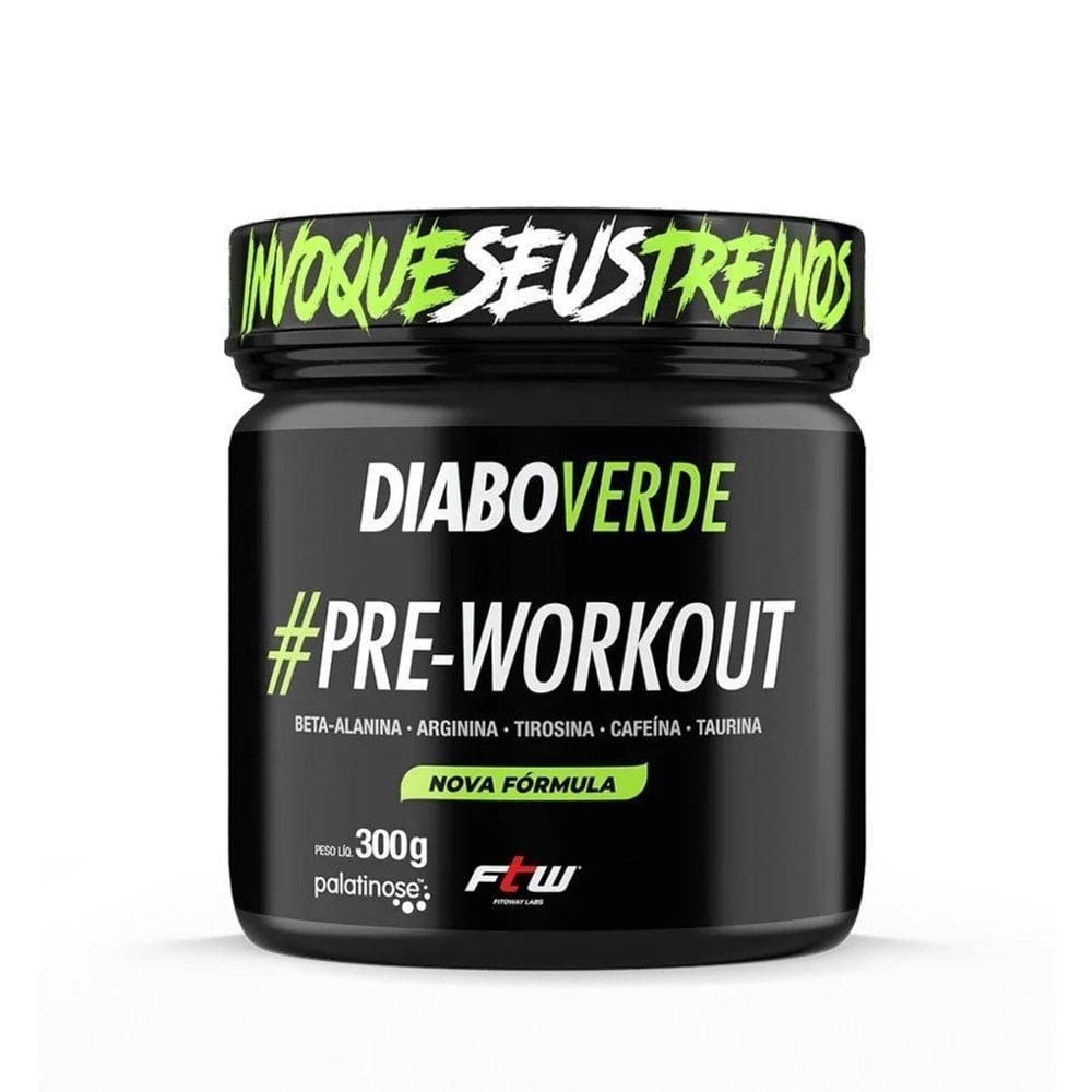 Diabo Verde Pre-Workout 300G - Sabor: Melancia