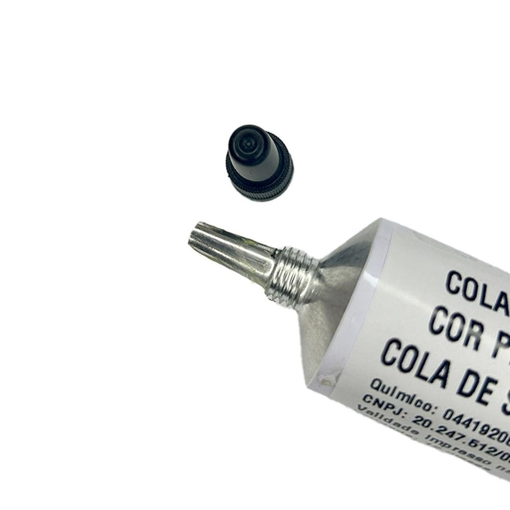 Cola Contato Cor Preto 75G Cola De Sapateiro
