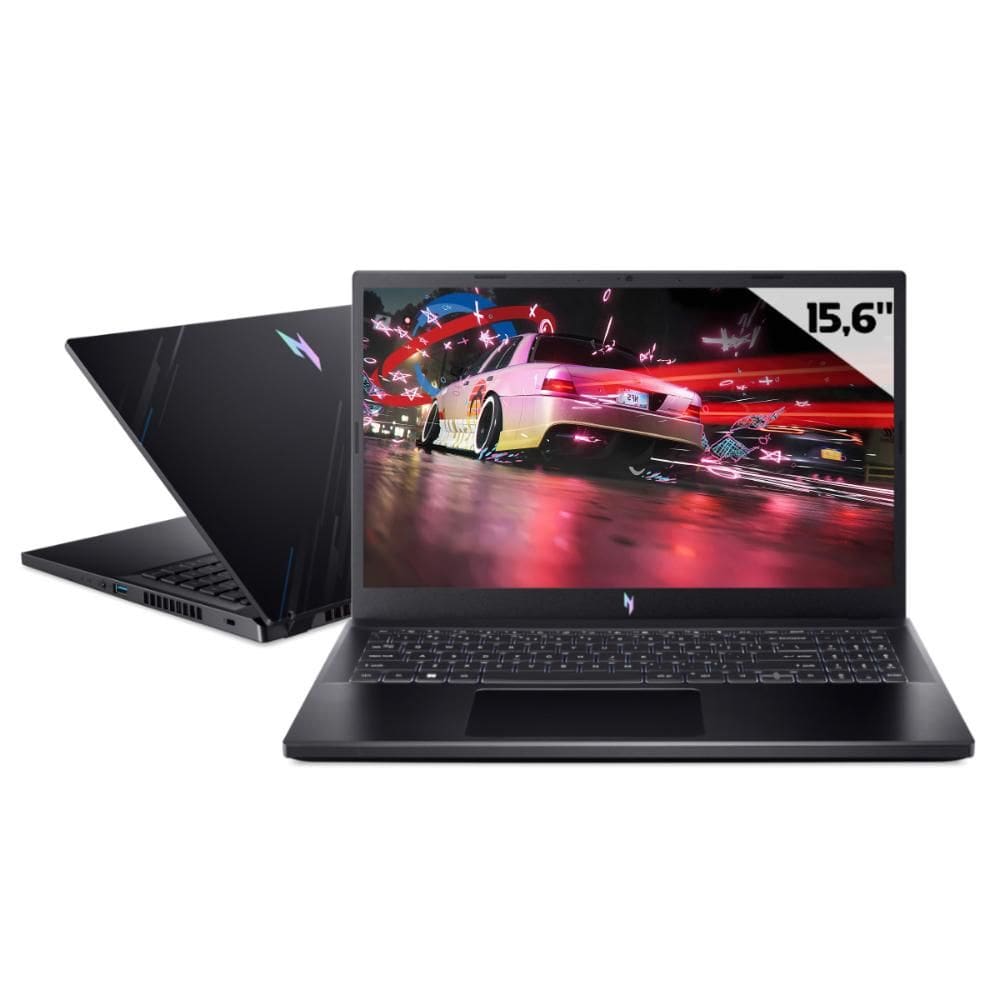 Notebook Acer Nitro V15 - i5 13420H, 16GB, SSD 512GB, RTX 3050 6GB, 15.6 IPS FullHD - 144Hz - Linux