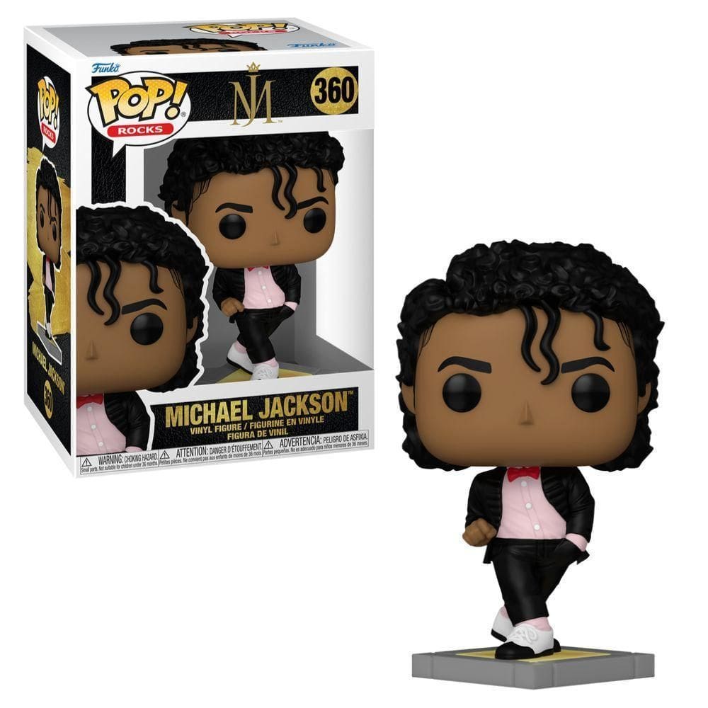 Boneco Funko Pop Rocks Michael Jackson Billie Jean
