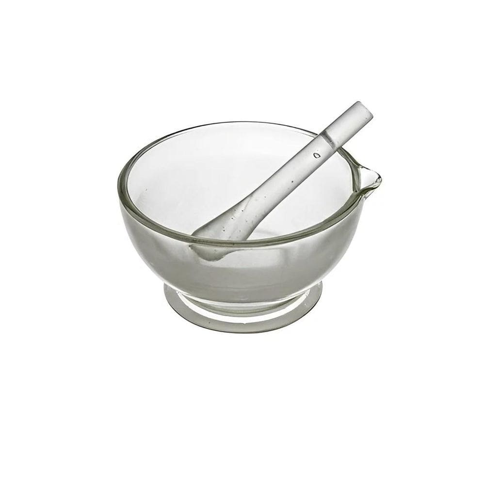 Gral De Vidro Com Pistilo 250Ml