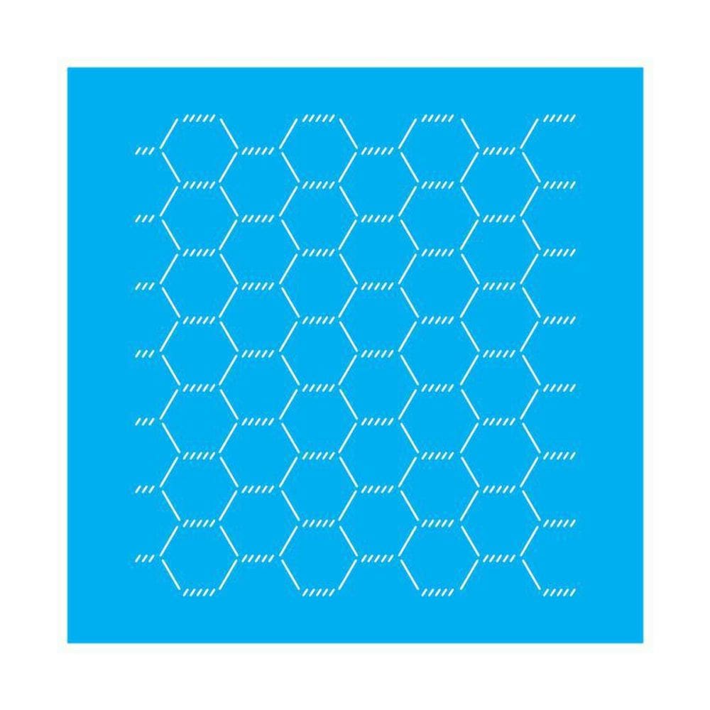 Stencil Tamako Arame Farpado - 30X30Cm - Ref D186