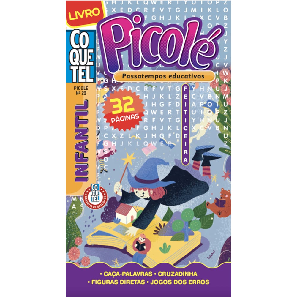 Livro Coquetel Picolé 22: Passatempos educativos