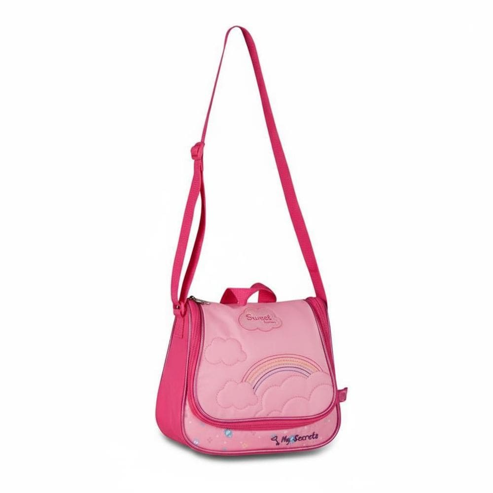 Lancheira Térmica Rosa Coleçaõ My Secrets - Sweet Queen