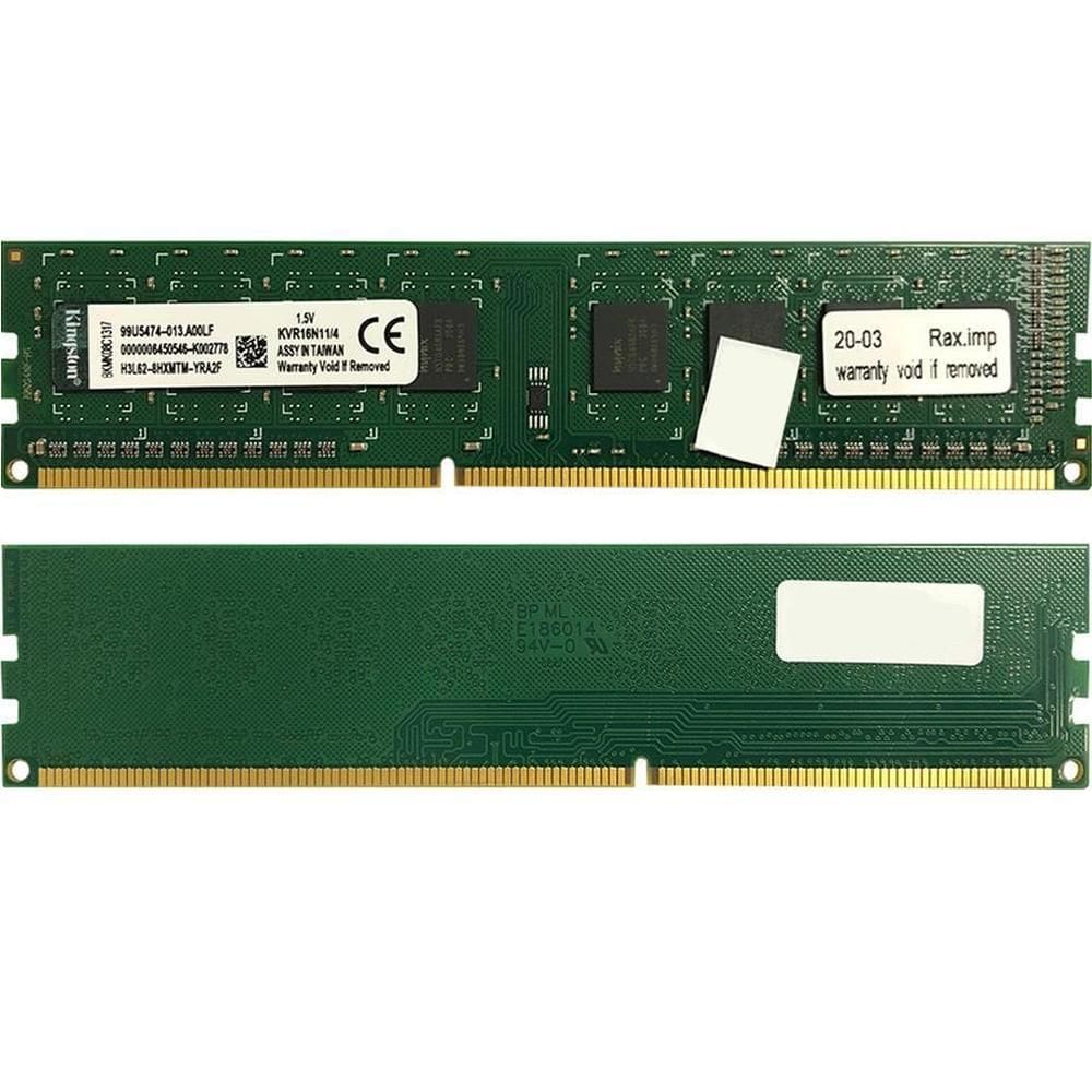 Memória Ram Desktop 4Gb 1600Mhz Ddr3 Kingston - Kvr16N11/4