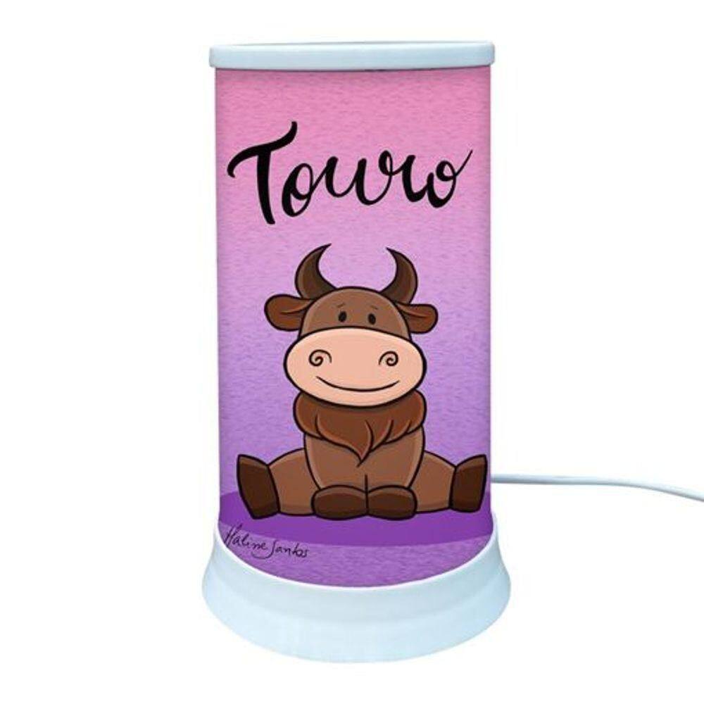Luminária De Mesa Hug Signo Touro