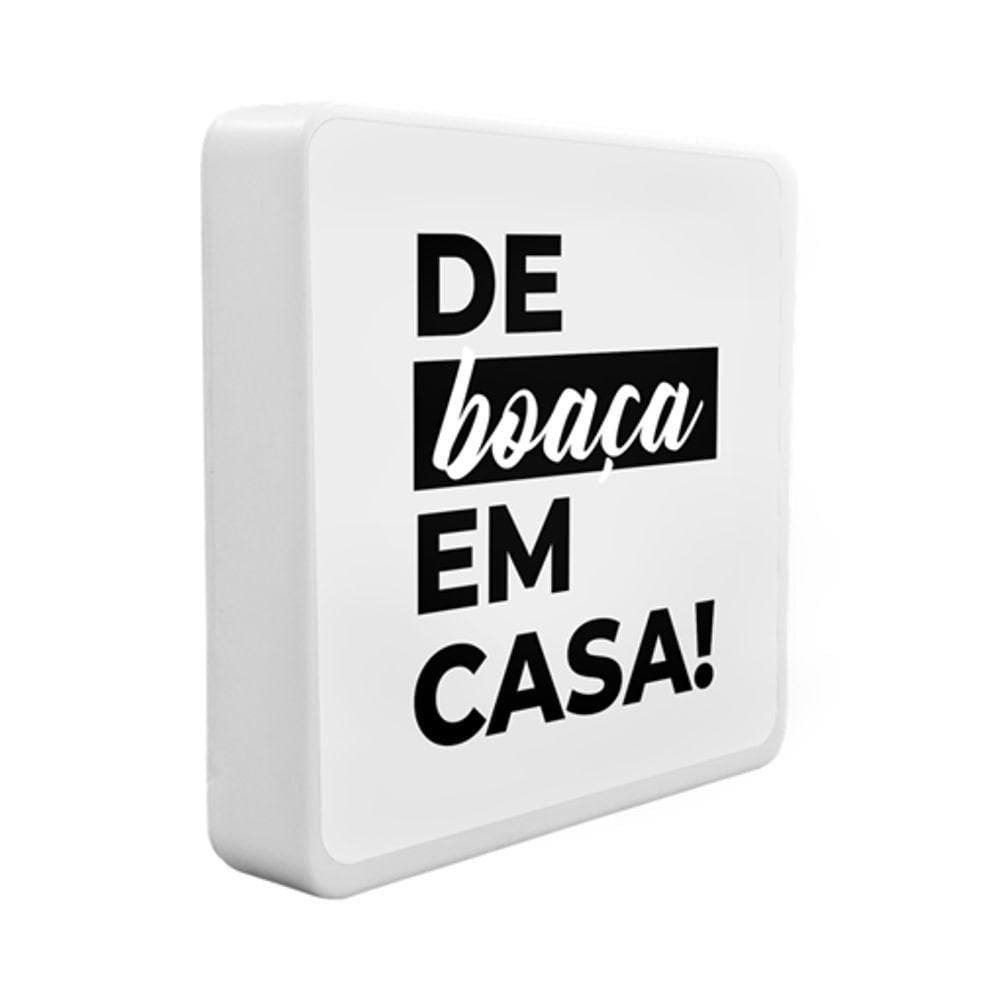 Luminária Box Slim De Boaça Usb