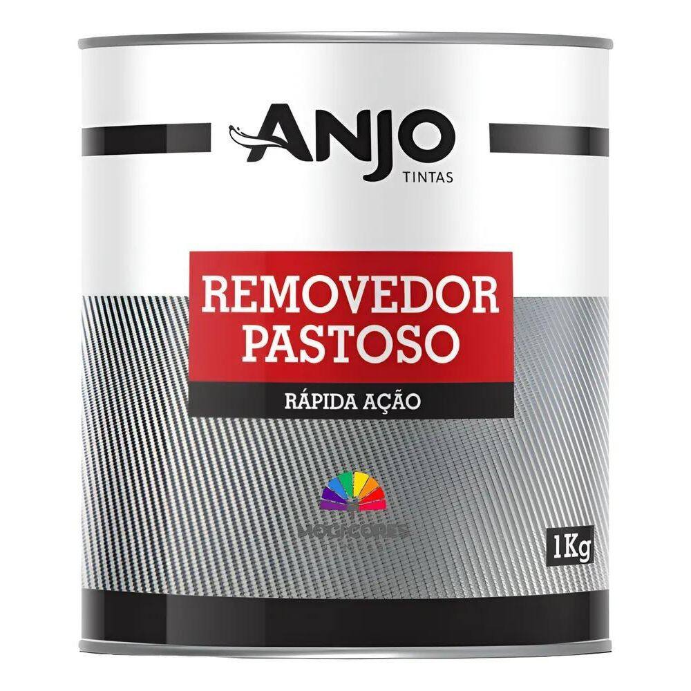 2X Removedor De Tintas Pastoso Anjo Pasta Removedora 1Kg