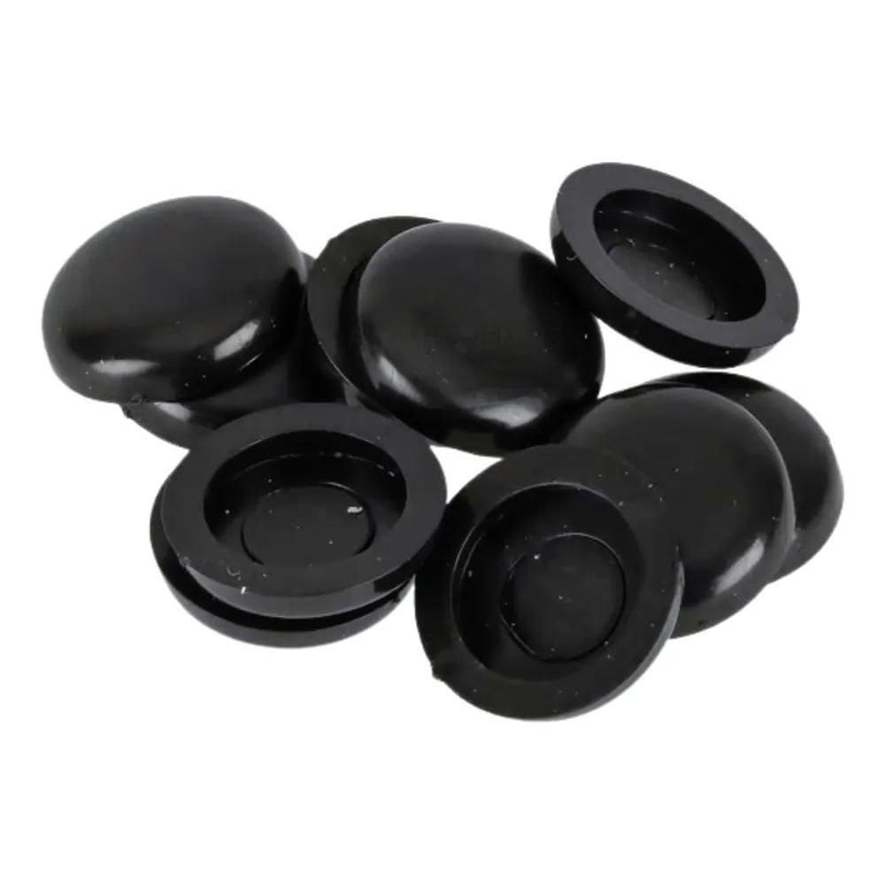 2X Tampa Cpl Preta Cabeça De Parafuso 13Mm   Kit 1.000 Uni