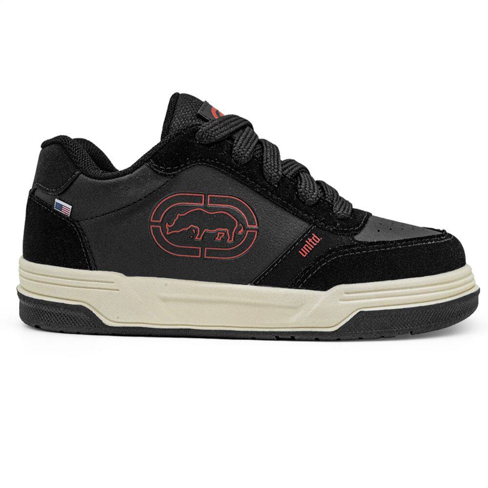 Tênis Ecko Pasadena Unissex | Preto Vermelho