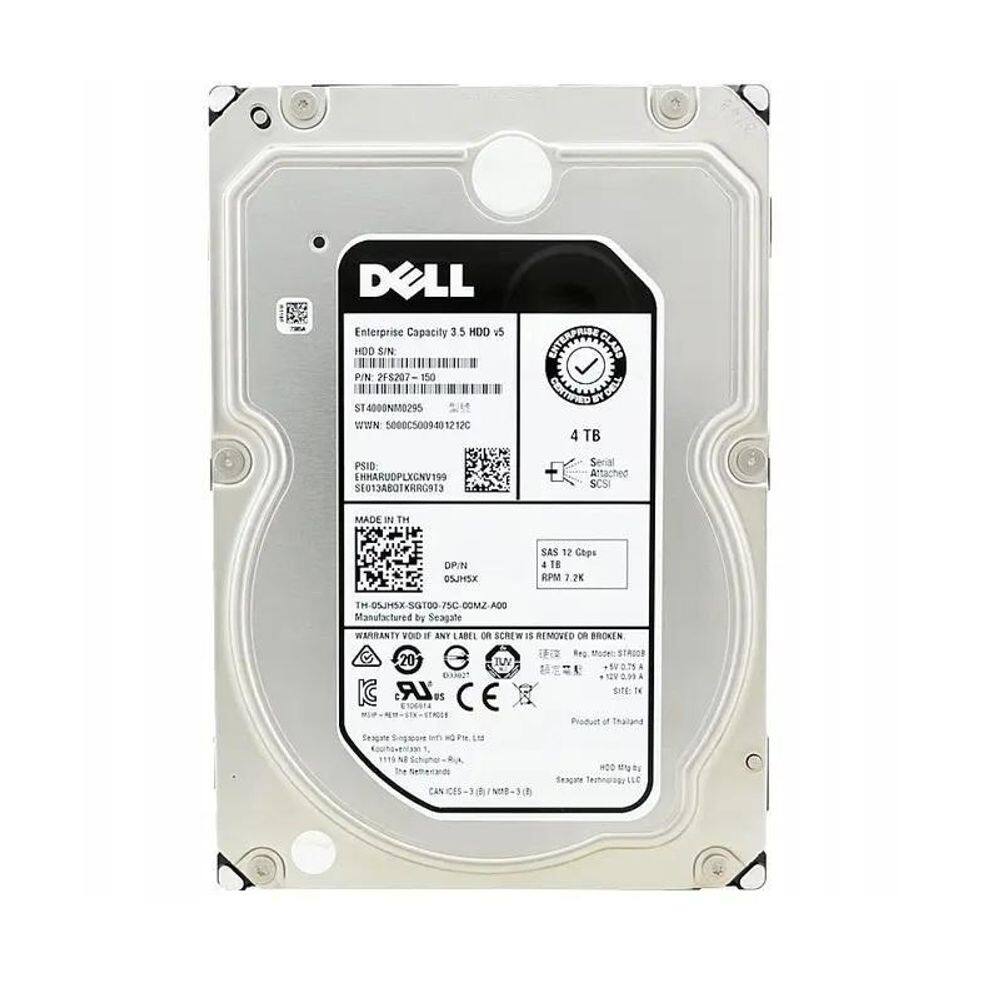 Hd Sas Storageserver Dell 4T 3.5/12Gbs 0J5H5X