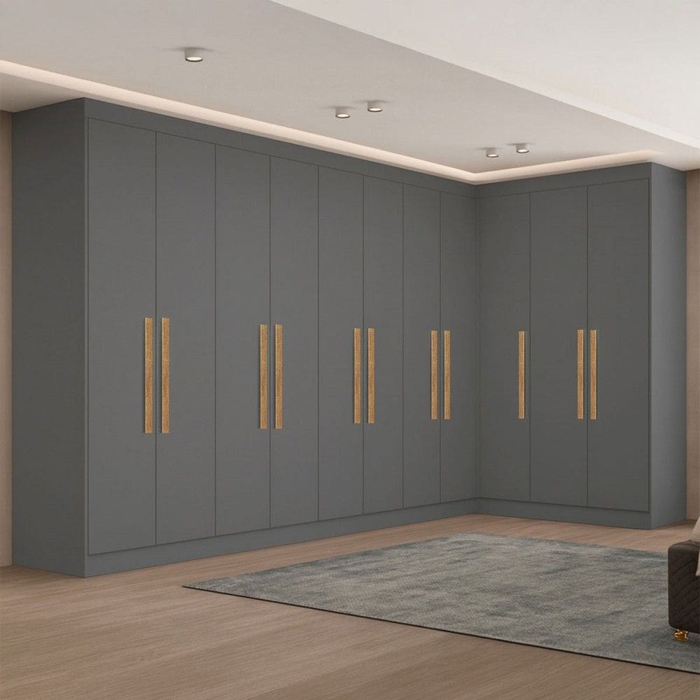 Guarda-Roupa Modulado German 11 Portas 4 Gavetas Onix - Maxel