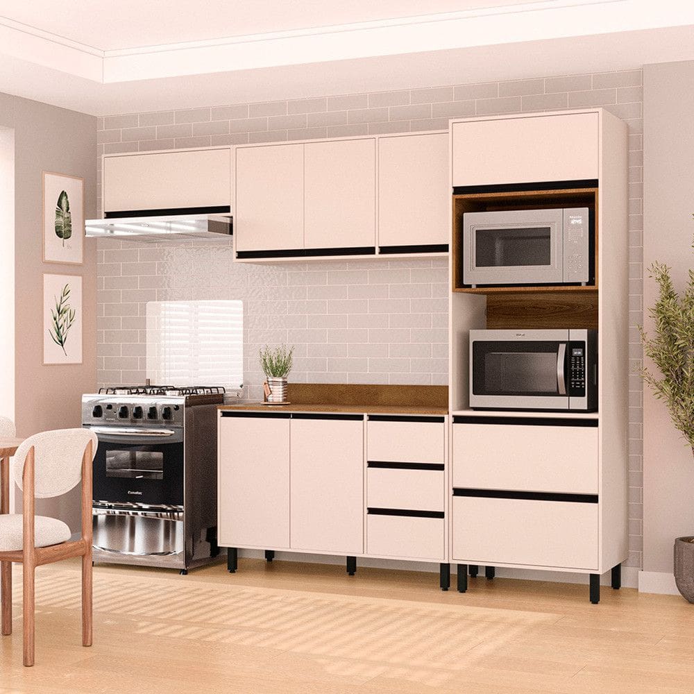 Cômoda Infantil 5 Gavetas 1 Porta Capricho Tcil