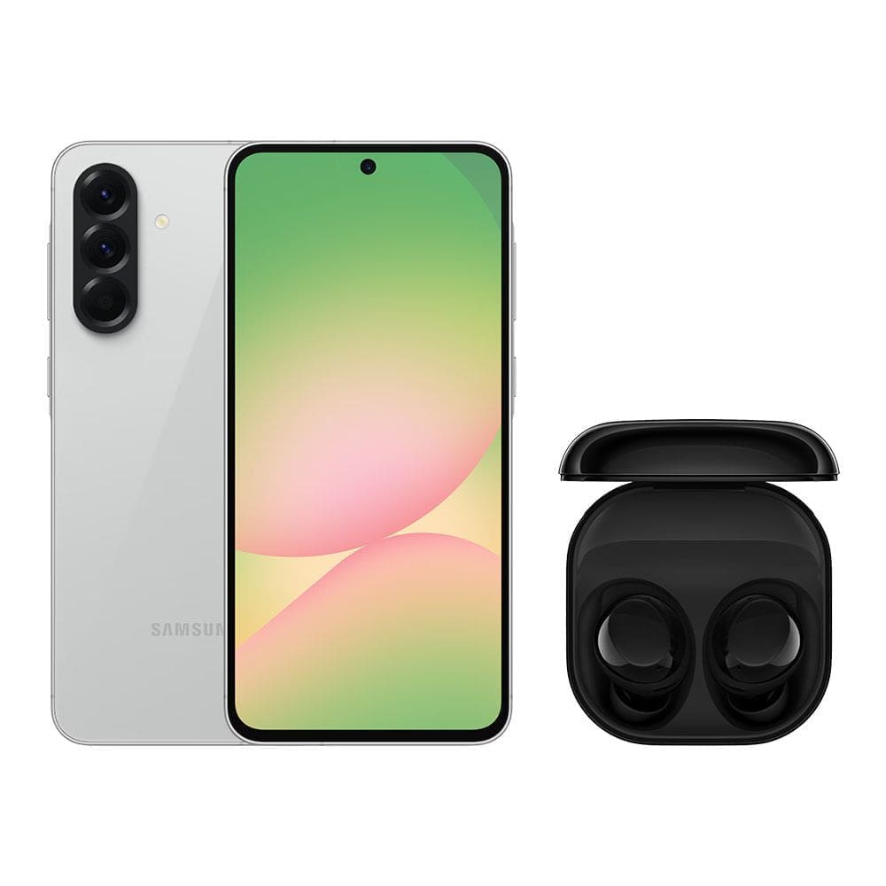 A56 5G (256GB) - Cinza + Buds Core - Preto