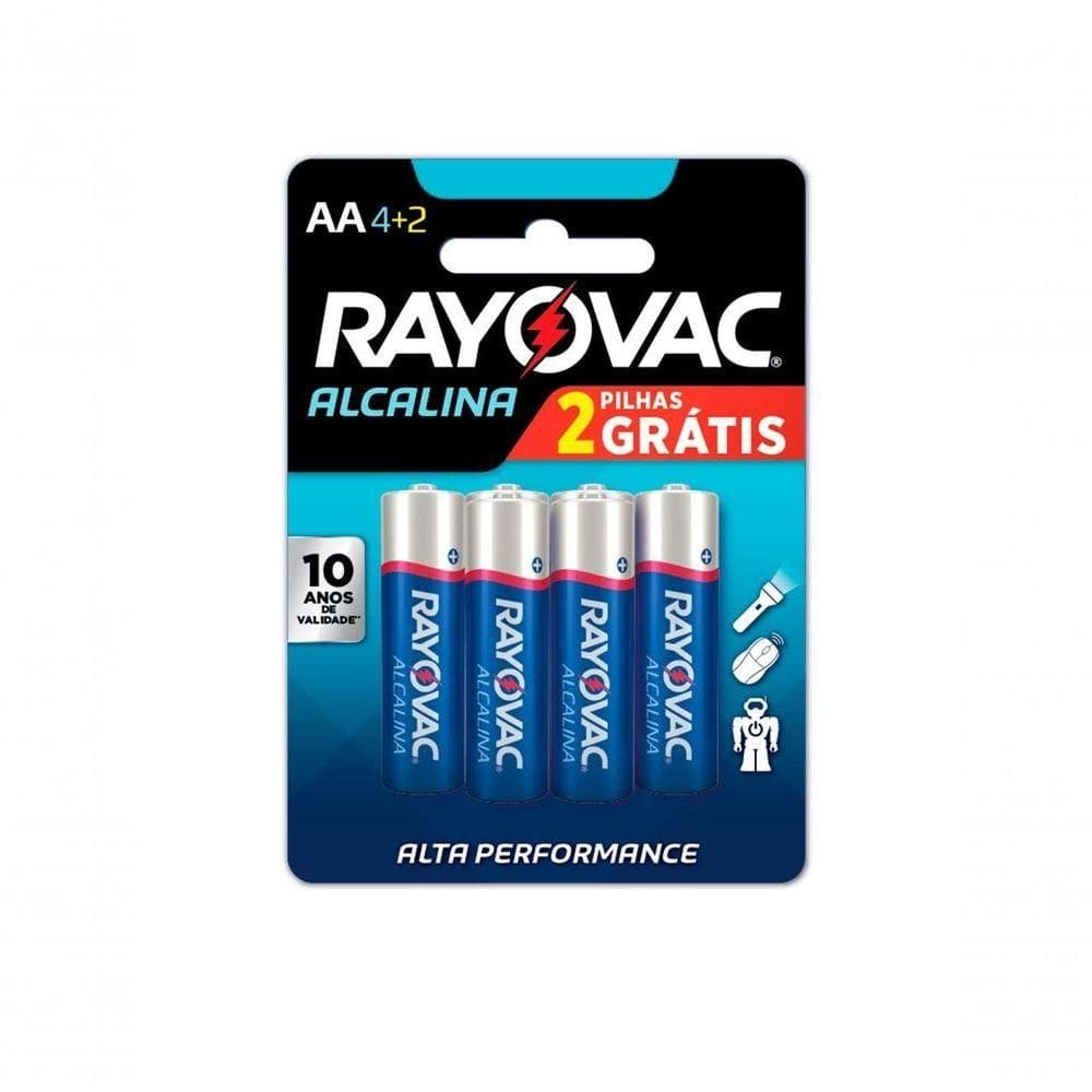 Pilha Alcalina Aa C-6 L6p4