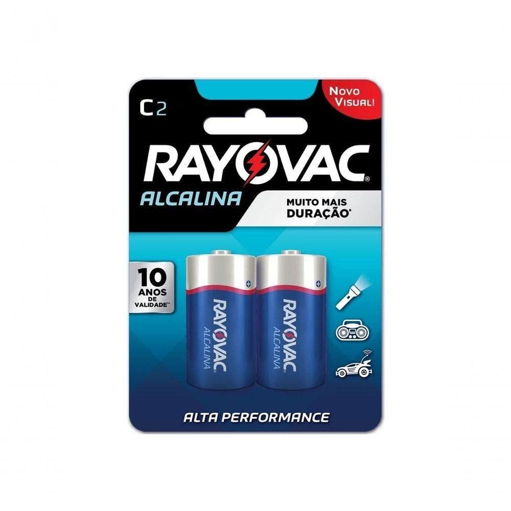 Pilha Alcalina C C-2