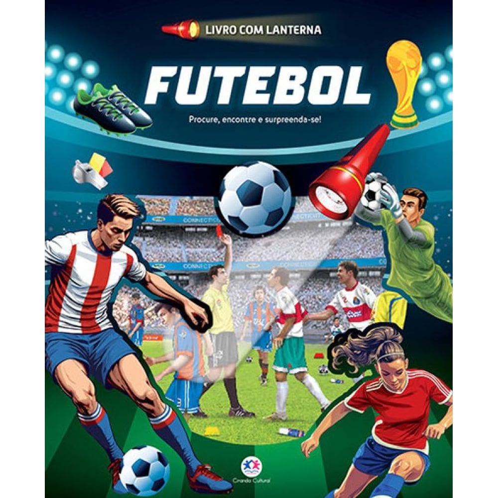 Futebol - Livro com lanterna
