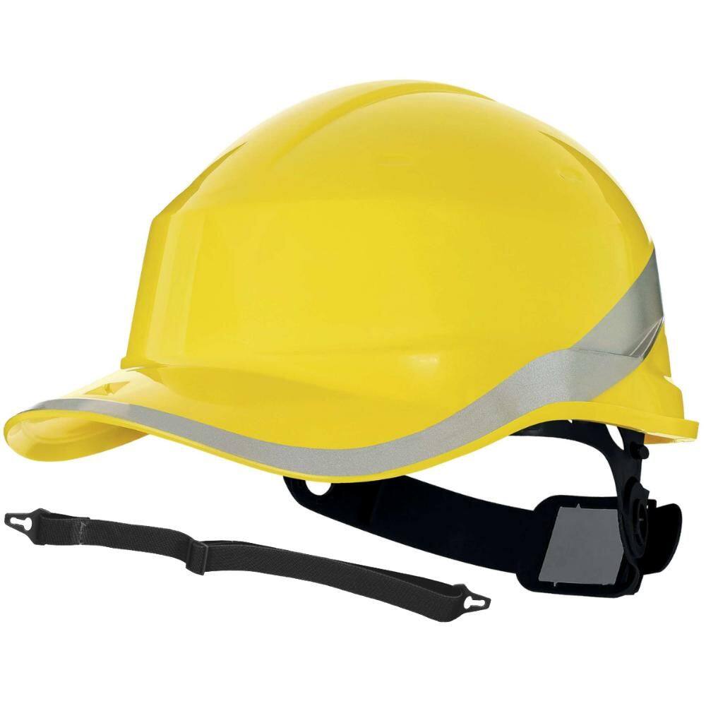 Capacete de Segurança Diamond Ajustável Com Jugular CA 39041 Delta Plus