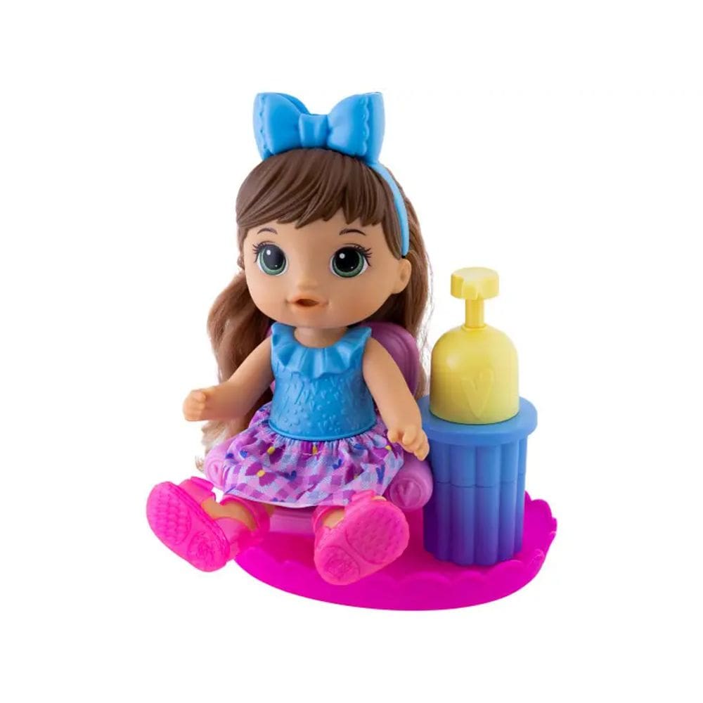 Boneca Baby Alive Sudsy Styling Morena - Hasbro