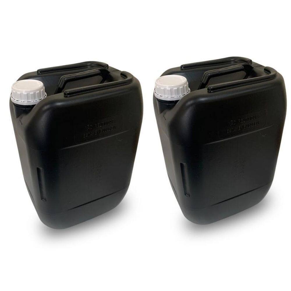 Tambor 20L Preto Para Armazenagem Líquida - 2 Pçs