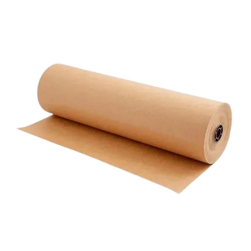 Papel Pardo Semi Kraft Bobina 100Cm Com 3,5Kg Embalagem 50Mt