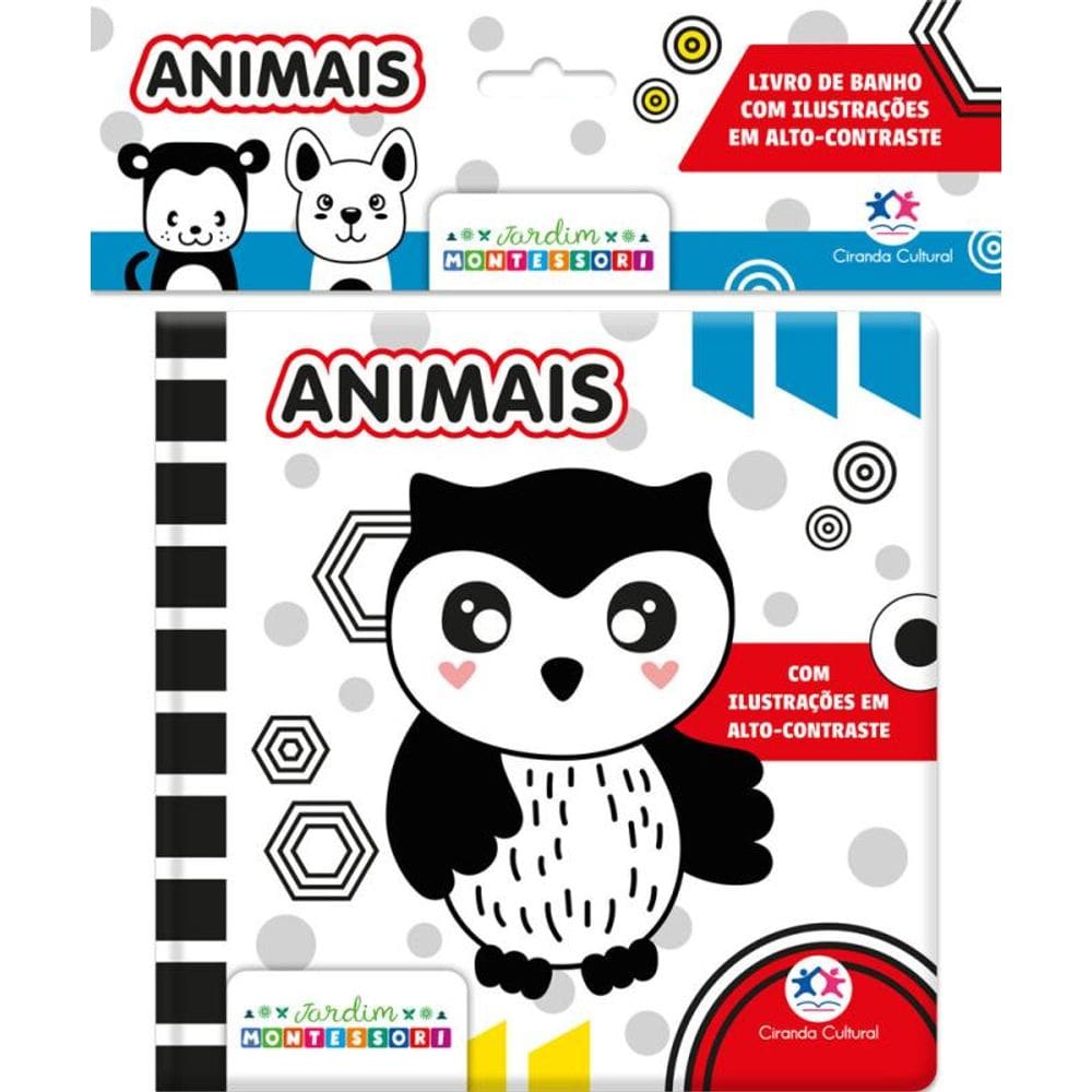 Animais - Livro de banho