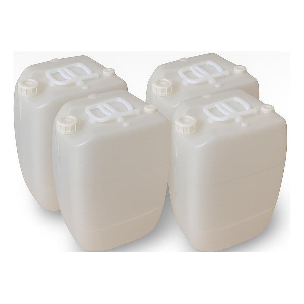 Bombona 50L Transparente Plantar Mudas Tampa Lacre - 4 Pçs