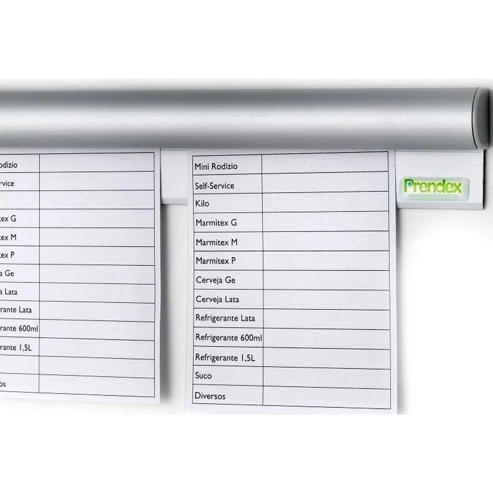2X Porta Comanda Prendex - 45 Cm - Restaurantes, Bares & Afi