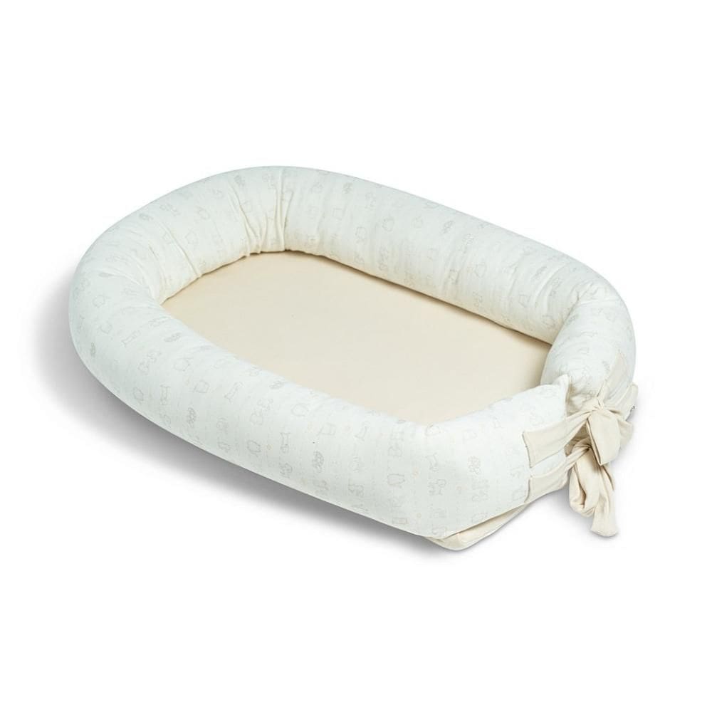 Ninho Redutor de Berço Hug Presente Deus Off White