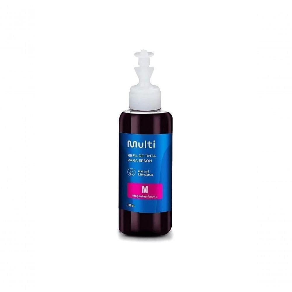 Refil Tinta Magenta Multilaser Epson T664100ml