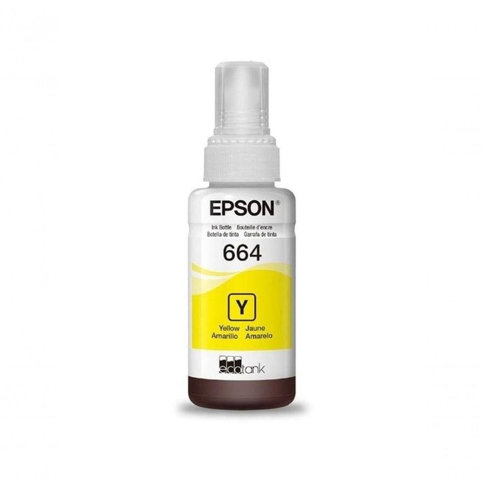 Refil Tinta Epson Amarelo T664420
