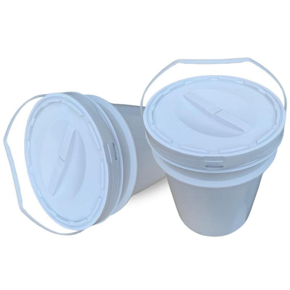 Balde Tampa Rosca Para Embalar - Kit 2 Pçs