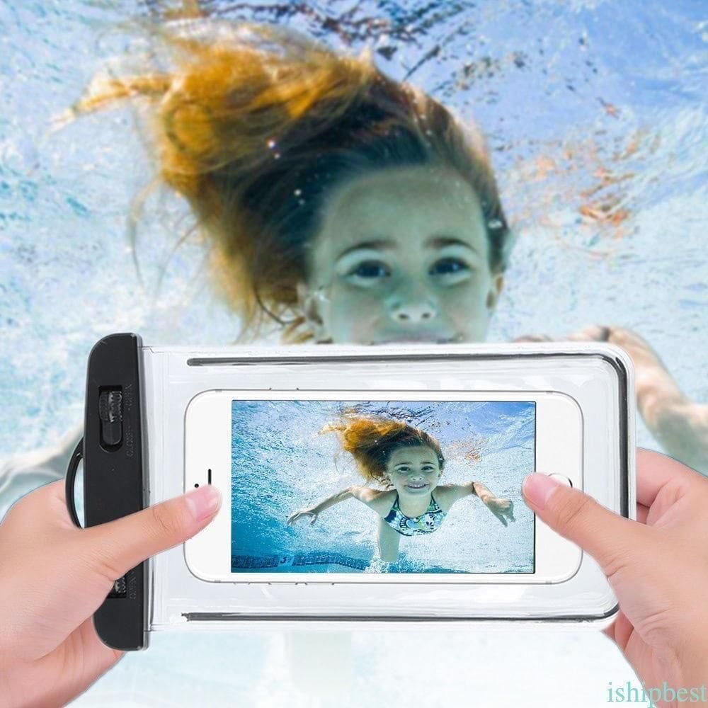 Capa a Prova D`agua para Smartphone Galaxy Preta