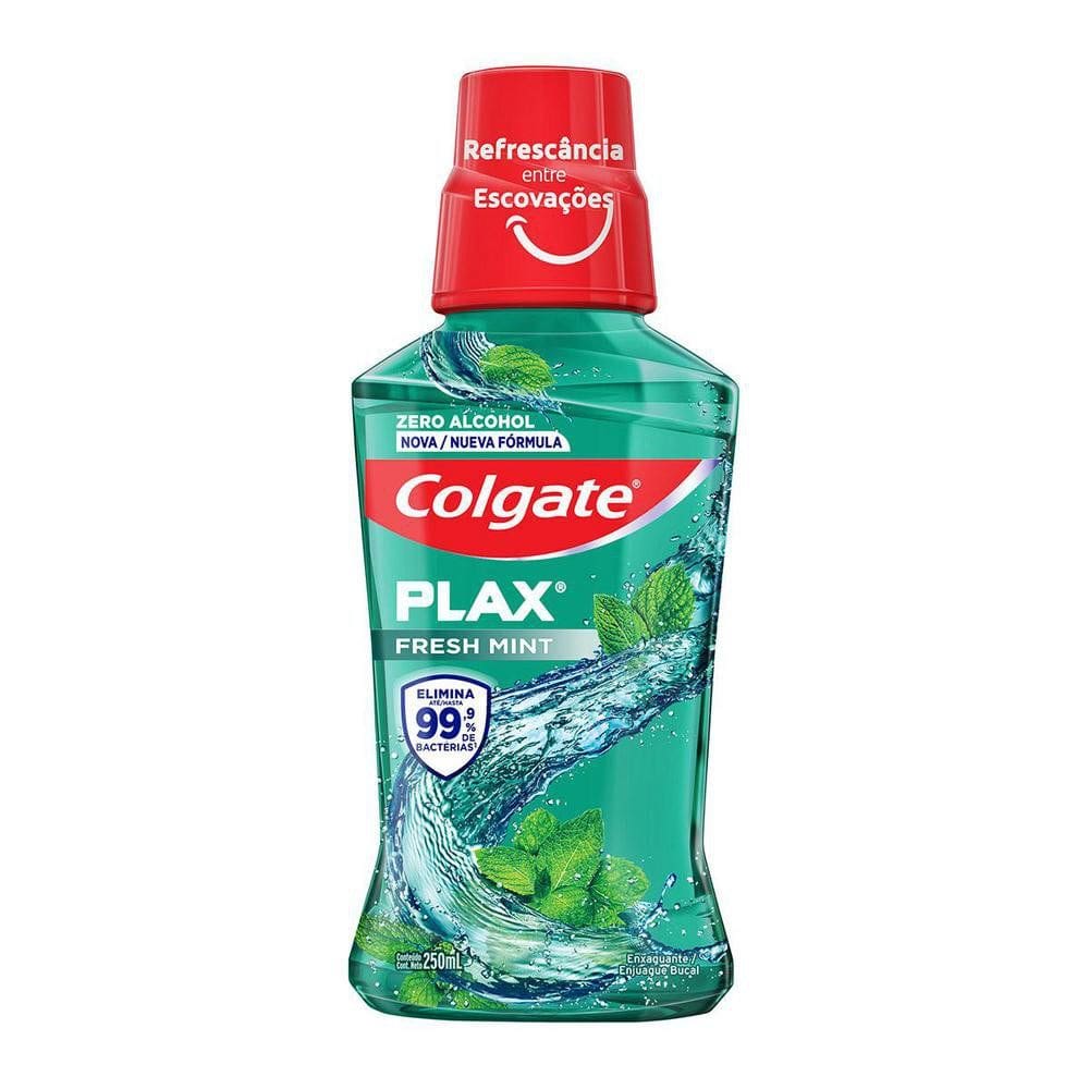 Enxaguante Bucal Colgate Plax Fresh Mint 250ml