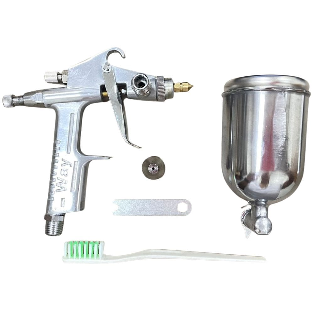 P i s t o l a  P i n t ur a  G r a v i d a d e   A e r ó g r a f o   0 , 5 m m   2 , 5   à   4   b a r   2 0 0 m l    A l u m í n i o